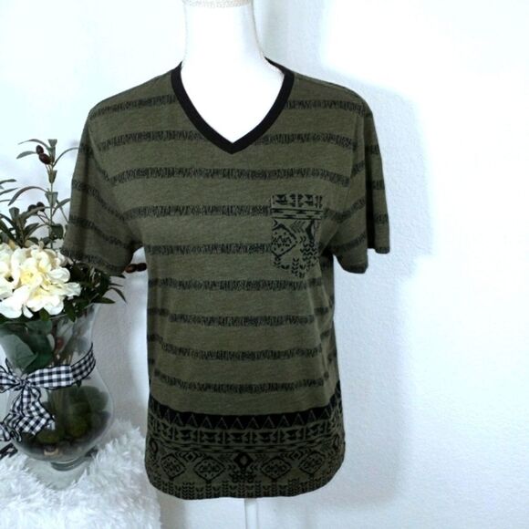 AMERICAN RAG ARMY GREEN T-SHIRT SZ.S EUC - Picture 1 of 5
